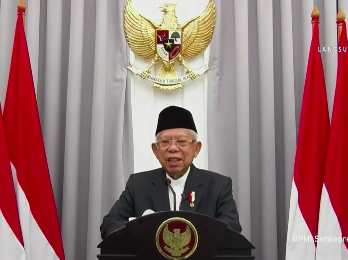 Wakil Presiden KH Maruf Amin (YouTube Kemenag RI)