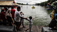 Danau Sunter menjadi favorit warga karena tempat wisatanya murah meriah.