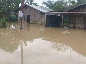 Banjir Rendam 4 Kecamatan di Sergai Sumut, 874 KK Terdampak