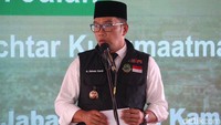 Gubernur Jawa Barat Ridwan Kamil resmi mengganti nama jalan layang itu di halaman Kantor Inspektorat Jabar.