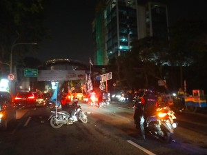 Demo Buruh di Grahadi Bubar, Arus Lalin Mencair