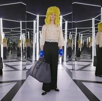 Fashion show kolaborasi Gucci dengan Adidas untuk koleksi musim dingin 2022. Foto: Dok. Gucci.