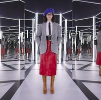 Fashion show kolaborasi Gucci dengan Adidas untuk koleksi musim dingin 2022. Foto: Dok. Gucci.