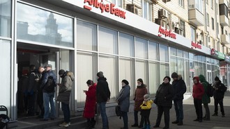 Alarm Berbunyi di Rusia, Bank-bank Mulai Krisis Uang Tunai!