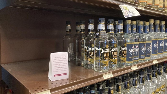 Pennsylvania memerintahkan penghapusan produk buatan Rusia dari toko minuman keras di wilayahnya. Keputusan itu merupakan buntut dari invasi Rusia ke Ukraina.