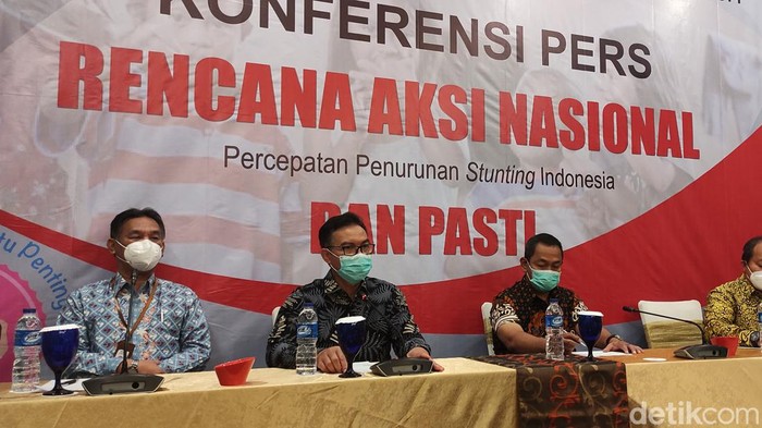 Ketua BKKBN Hasto Wardoyo saat jumpa pers di Semarang, Selasa (1/3/2022).