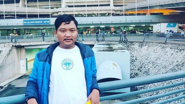 Ketua Viking Karawang Rai Kandika Abadi.