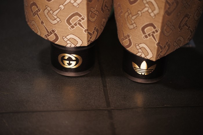 Koleksi Gucci x Adidas di Milan Fashion Week Fall 2022