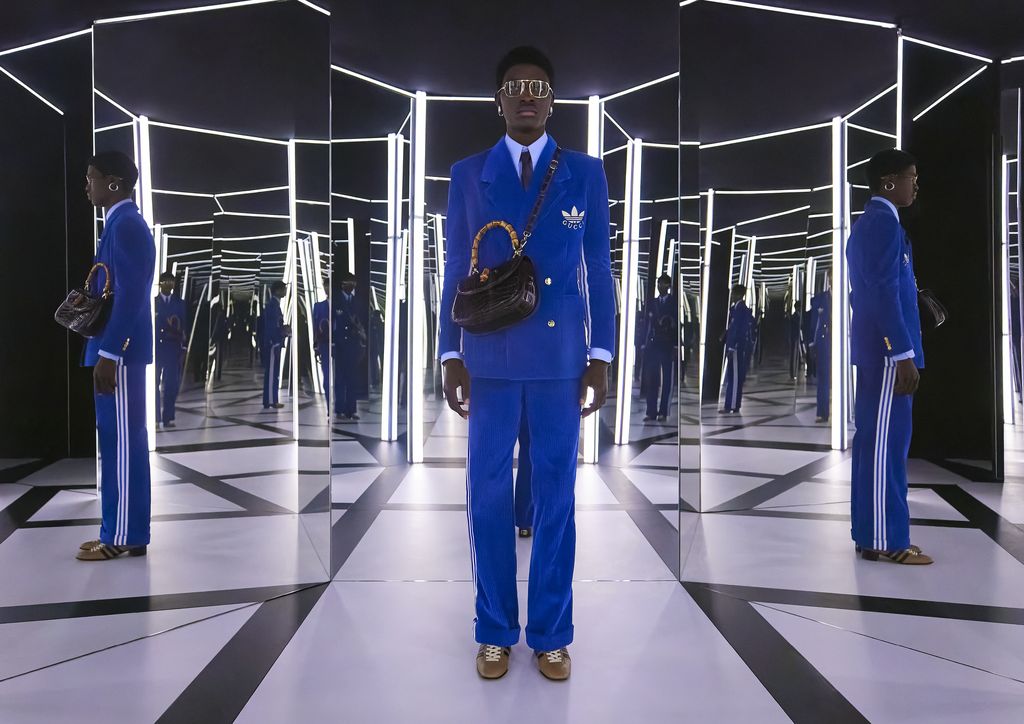 Koleksi Gucci x Adidas di Milan Fashion Week Fall 2022
