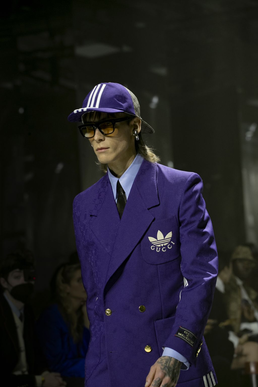 Koleksi Gucci x Adidas di Milan Fashion Week Fall 2022