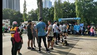 Sistem pembayaran makanan ini bisa menggunakan uang tunai ataupun uang elektronik. Foto: detikFood/Devi S. Lestari