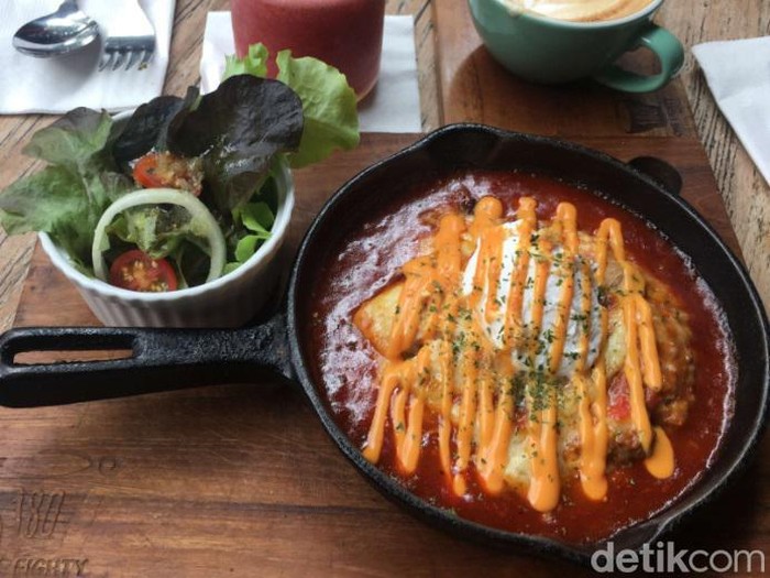 Lasagna enak di Bandung