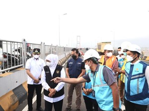PLN Sisir Kabel di Suramadu Cari Penyebab Gangguan, Jalur Roda Dua Dialihkan