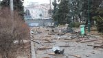 Potret Gedung Pemerintahan di Kharkiv Usai Dirudal Rusia