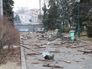 Bom Rusia Hancurkan Monumen Holocaust di Kiev Ukraina