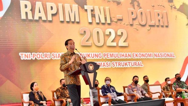 Presiden RI Jokowi (Agus Suparto)