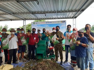 Pupuk Kaltim Manfaatkan Biodex untuk Atasi Limbah Rumah Tangga