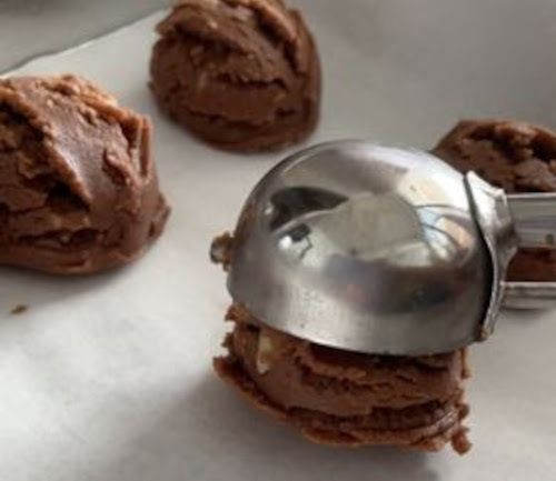 Resep Ice Cream Scoop Choco Cookies