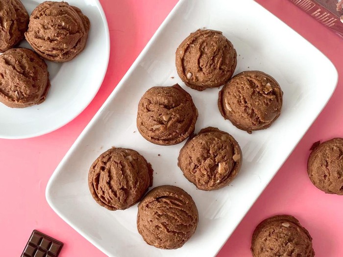 Resep Ice Cream Scoop Choco Cookies