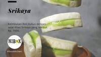 Roti kukus selai pandan srikaya ini paling enak dinikmati hangat. Bisa jadi teman minum secangkir kopi atau teh. Makan satu potong tidak akan cukup. Foto : Instagram @hiboxkitchen