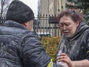 Kota Kharkiv Dirudal Rusia, Presiden Ukraina: Ini Kejahatan Perang!