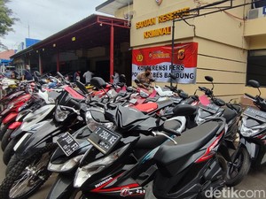 Warga Bandung Pernah Hilang Motor? Segera Cek di Kantor Polisi!