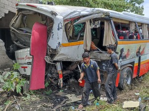 Sopir Bus Tertabrak Kereta Api di Tulungagung jadi Tersangka