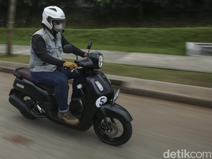 Menguji Yamaha Fazzio Hybrid Sejauh 119,9 Kilometer: Skutik Retro Lincah, BBM Irit