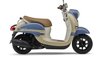 Warna tersebut mengombinasikan warna biru muda dan krem yang menciptakan kesan lucu dan klasik khas Yamaha Vino. Foto: Dok. Yamaha