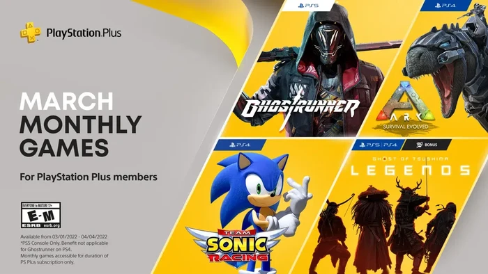4 Game Gratis PS Plus Untuk PS4 dan PS5 Maret 2022