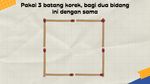 Teka-teki Korek Api Ini Gampang-gampang Susah! Cocok Buat yang Suka Tantangan