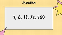 Kuncinya adalah mulai dari kiri angka dikali dua, tiga, dan seterusnya sampai yang terakhir dikali lima.