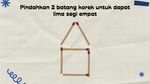 Teka-teki Korek Api Ini Gampang-gampang Susah! Cocok Buat yang Suka Tantangan