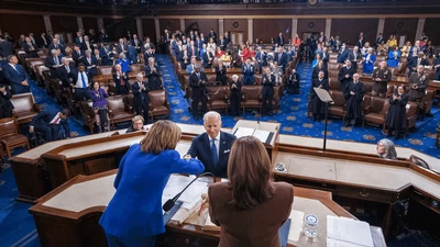 Biden Pidato di Kongres, Dubes Ukraina Jadi Tamu Kehormatan