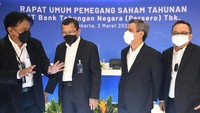 Selain pembagian dividen, RUPST Bank BTN juga menyetujui untuk mengangkat kembali Nixon LP Napitupulu wakil direktur utama BTN dan mengangkat tiga komisaris baru yakni Herry Trisaputra Zuna sebagai Komisaris, Himawan Arief Sugoto sebagai Komisaris dan Sentot A Sentausa sebagai Komisaris Independen. Sementara RUPST memutuskan untuk memberhentikan dengan hormat Eko D Heripoerwanto sebagai komisaris BTN.