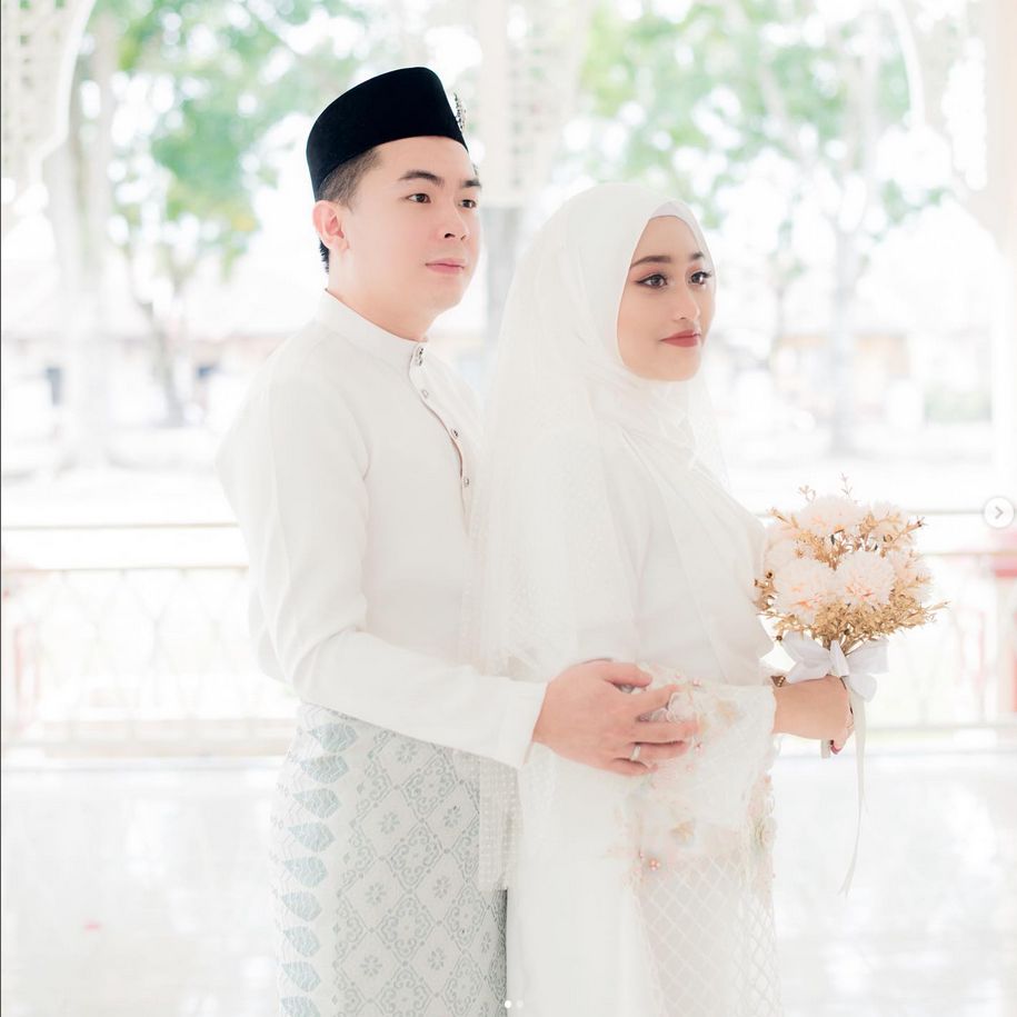 Foto Nurul Izzati Muzafar Shah dan Aariz Yee.