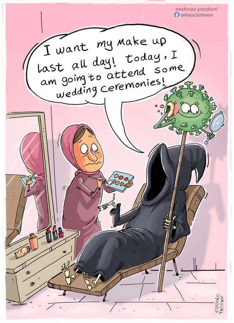 fotoinet Ilustrasi Menohok Tampilkan Kehidupan Modern Saat Ini