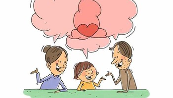 Ia memulai karirnya sebagai profesional pada tahun 2000. Siapa yang bisa melihat lambang cinta dari obrolan orang tua dan anak ini? Foto: Boredpanda