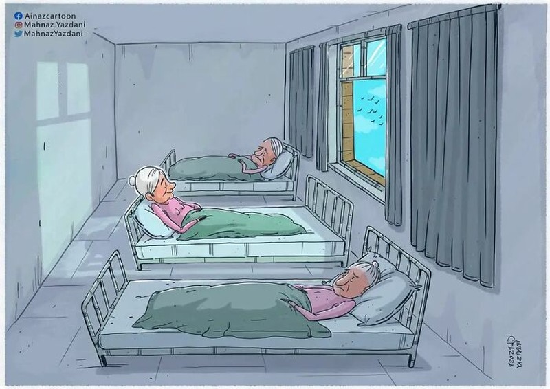 fotoinet Ilustrasi Menohok Tampilkan Kehidupan Modern Saat Ini