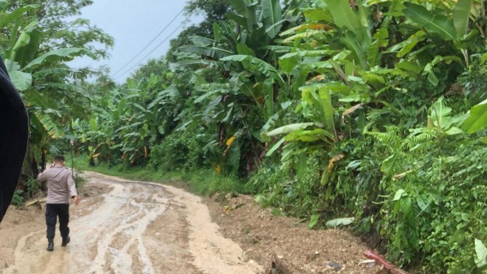 Jalan Raya Sawarna Lebak sudah bisa dilintasi lagi (dok. Istimewa)