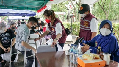 Kadin Gelar Vaksinasi Booster Sasar 1.000 Orang