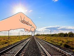 Keren Abis! Ketika Pemandangan Indah Berpadu dengan Gambar Kartun