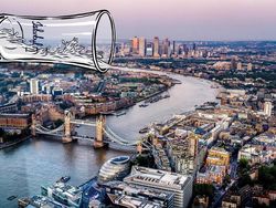 Keren Abis! Ketika Pemandangan Indah Berpadu dengan Gambar Kartun