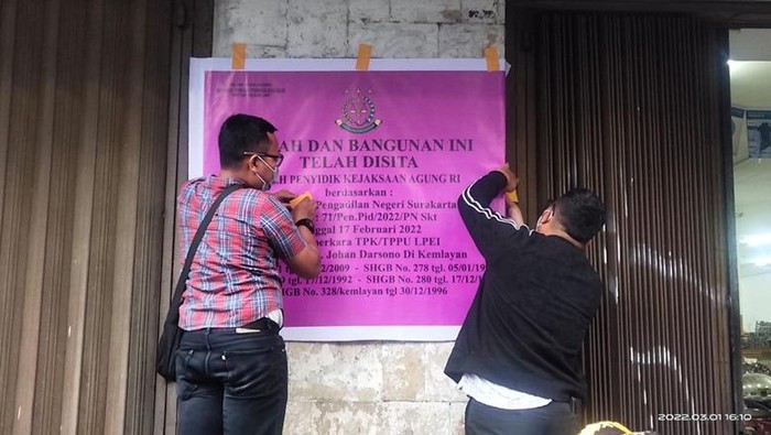 Kejagung Sita 1.221 Meter Persegi Tanah Milik Tersangka Kasus Korupsi LPEI