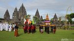 Khusyuk Upacara Tawur Agung Kesanga di Candi Prambanan