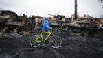 Kota Kiev hingga Kharkiv Luluh Lantak Digempur Rusia