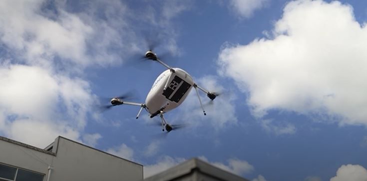 Manna, Drone Pengantar Makanan