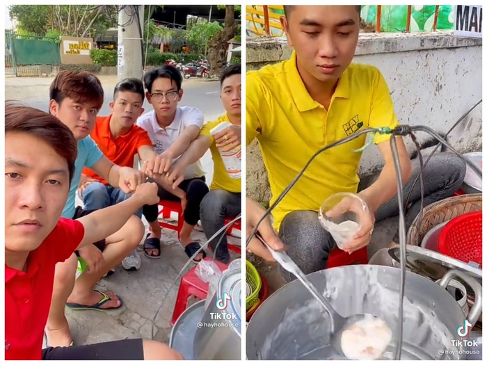 Salut! Para Pemuda Ini Bantu Pedagang Makanan Kaki Lima dengan Cara Seru