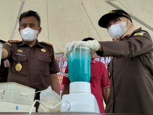 Narkoba Seharga Rp 3,3 M Dijadikan Jus di Sulsel