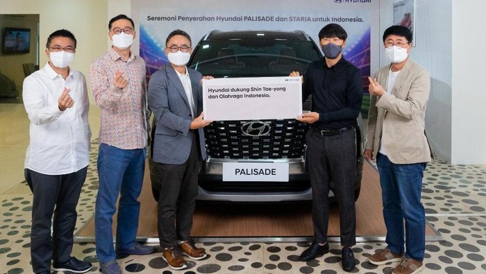Pelatih Timnas Shin Tae-yong Dapat Mobil Baru